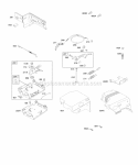 Controls Governor Spring Diagram and Parts List for 202412-0166-E1  Briggs and Stratton Engine